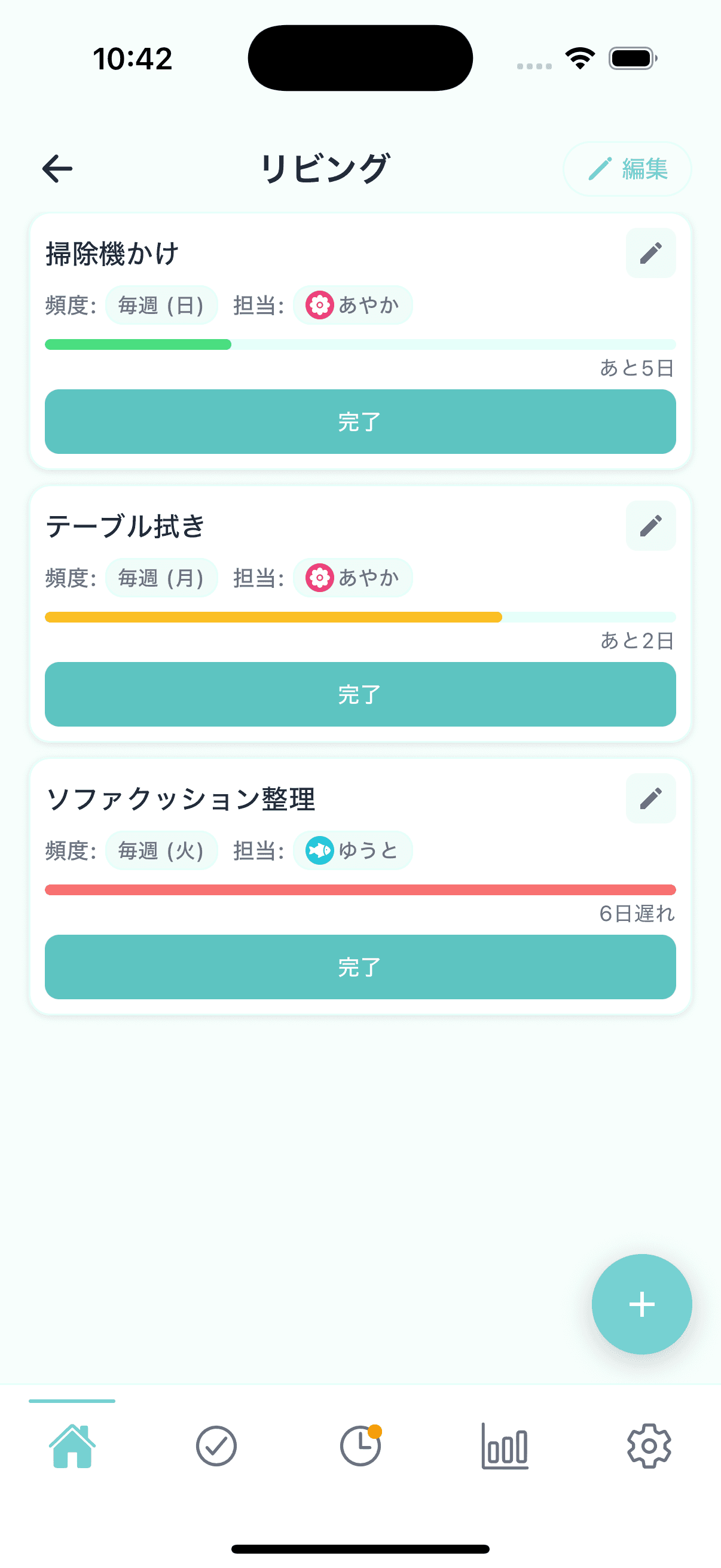汚れ具合がすぐ分かる